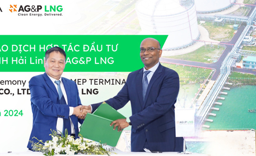 AG&P LNG chính thức sở hữu 49% cổ phần kho cảng LNG Cái Mép
